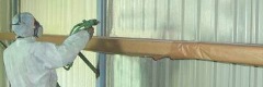 утепление контейнера / гаража / балкона ППУ в Подольске
